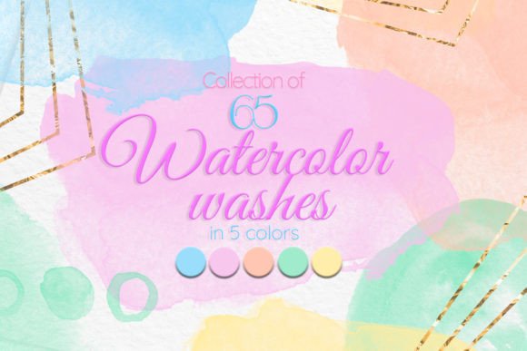 Download Colorful Watercolor Stains - Watercolor stains Collection