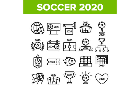 Download Soccer Champion 2020 Collection Icons - Collection Collection