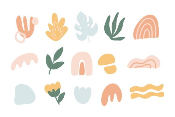 Download Organic Aesthetic Blob,abstract Shapes - Organic Collection
