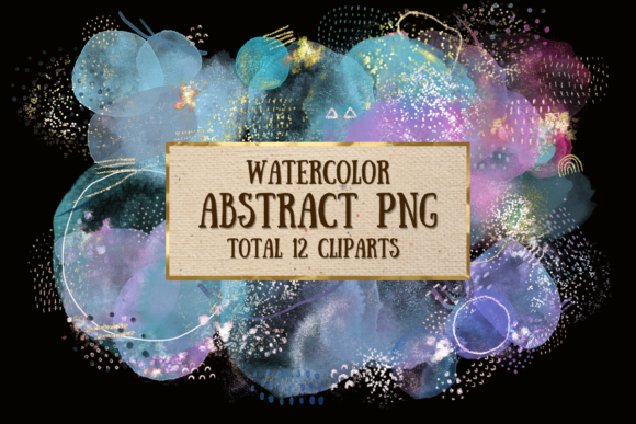 Download Watercolor Abstract Shapes PNG - Abstract shapes png Collection