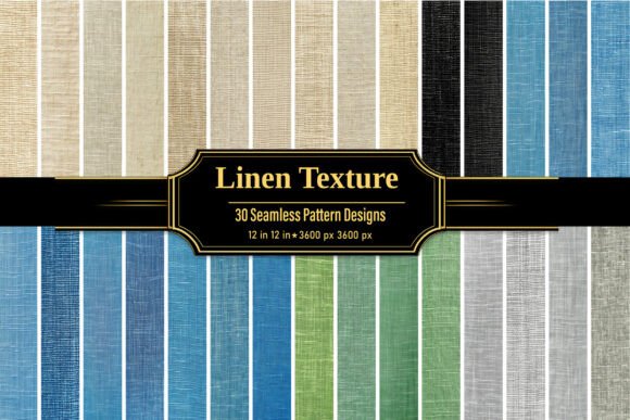 Download Seamless Linen Texture Digital Papers - Sea Collection