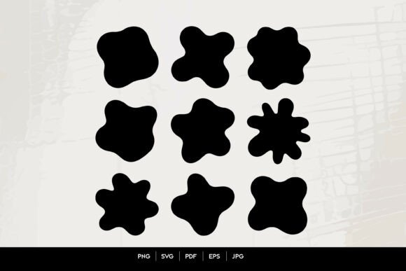 Download Abstract Organic Blob Shapes Set - Organic Collection