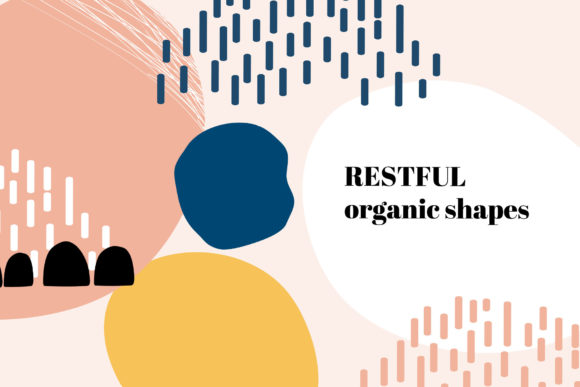 Download Organic Shapes Vector Patterns - Organic Collection